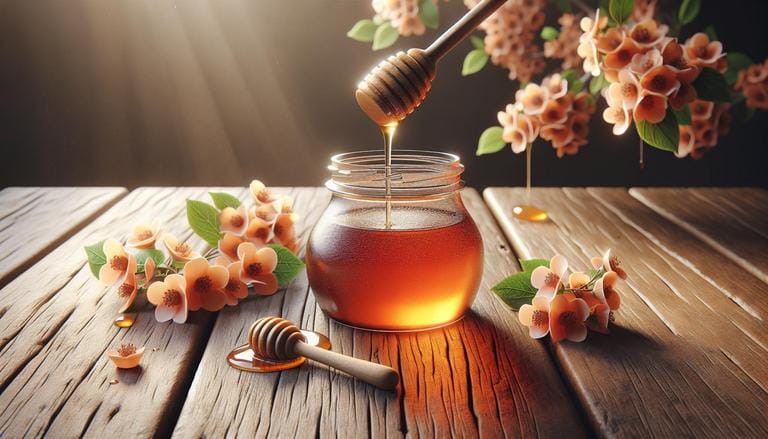 Mel de Angico - Originado das flores de angico, possui um sabor encorpado e levemente amadeirado. É conhecido por suas propriedades nutritivas e sabor intenso - Clube do Mel Loja online