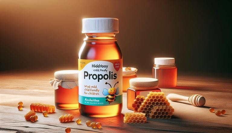 Própolis infantil - Própolis formulado especificamente para crianças, geralmente com um sabor mais suave e sem álcool. - Clube do Mel Loja online