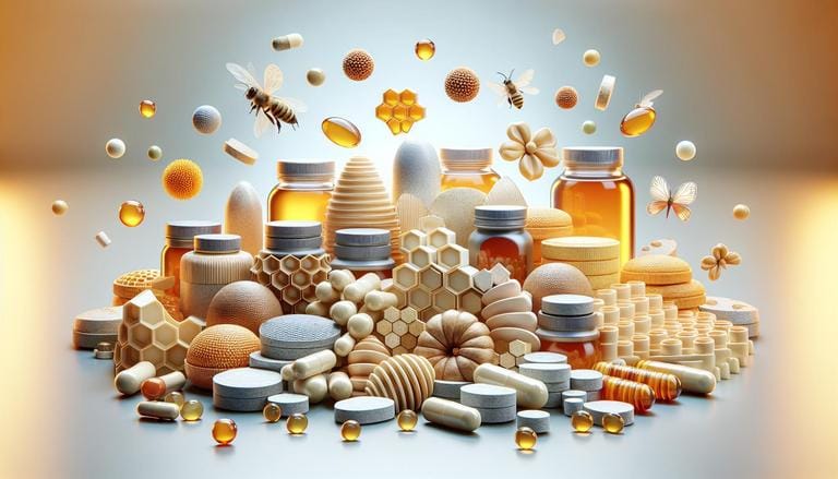 Tratamentos naturais para imunidade - Diversos produtos, como suplementos e cápsulas, destinados a melhorar as defesas do corpo sem o uso de medicamentos artificiais. - Clube do Mel Loja online