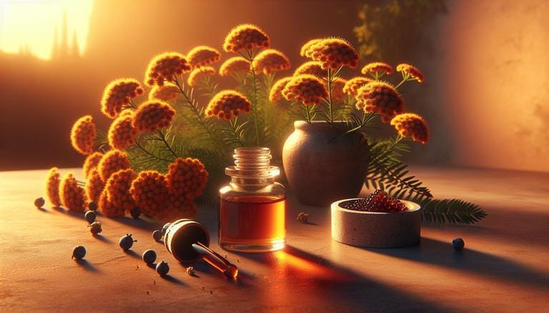 Yarrow com própolis - Combinado em preparações herbais para fortalecer o sistema imunológico. - Clube do Mel Loja online